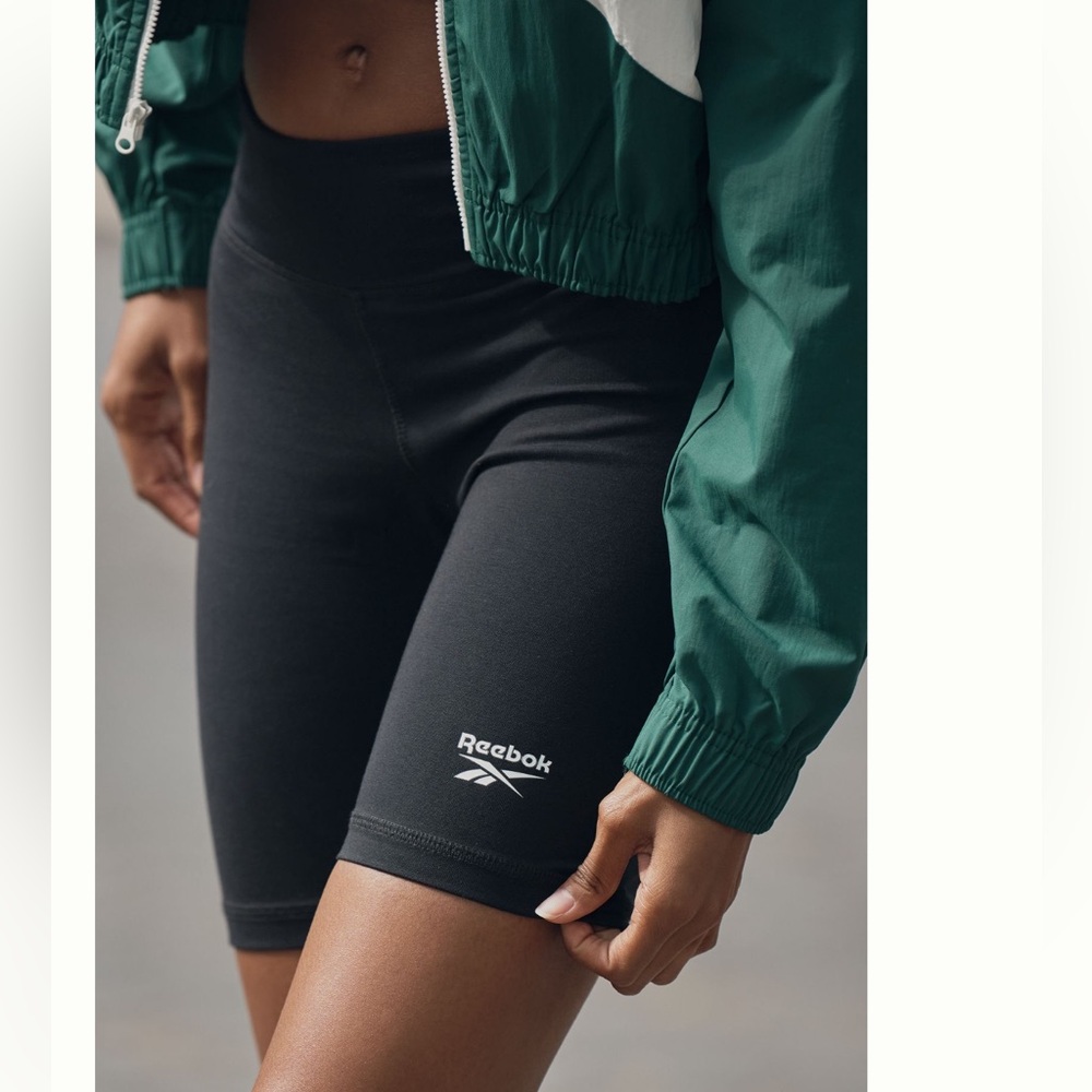 Reebok Women's Black biker Shorts